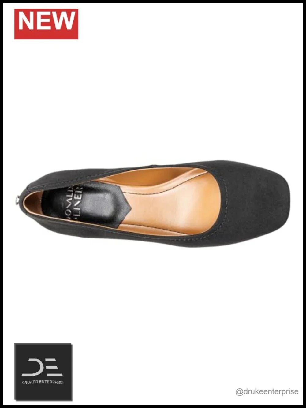 Women’s Block Heel Pumps Square Toe Memory Foam Slip On Dress Shoes